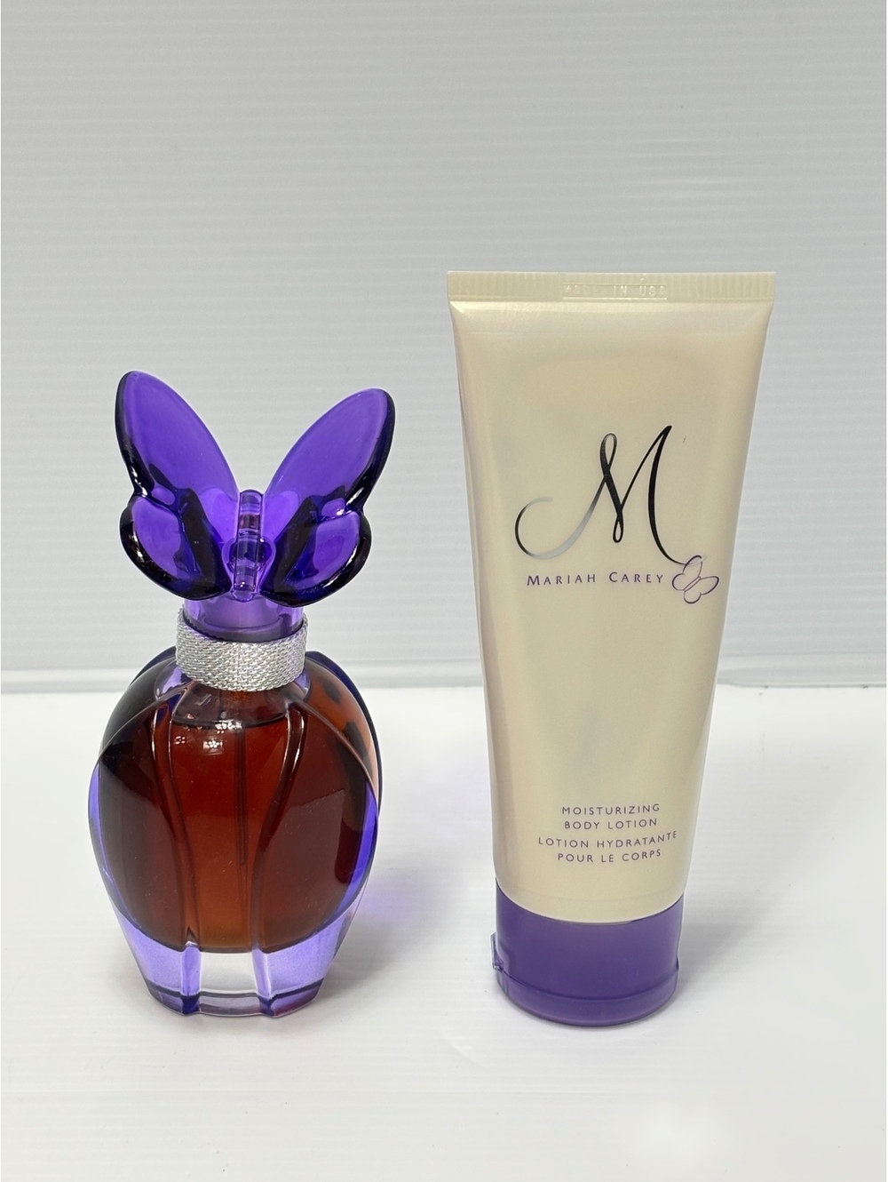 Mariah Carey Eau de Parfum Spray 50ml with Moisturizing Body Lotion 100ml Set